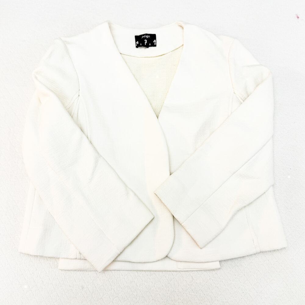 424 Fifth Lord & Taylor Faux Leather Jacket Size M/L